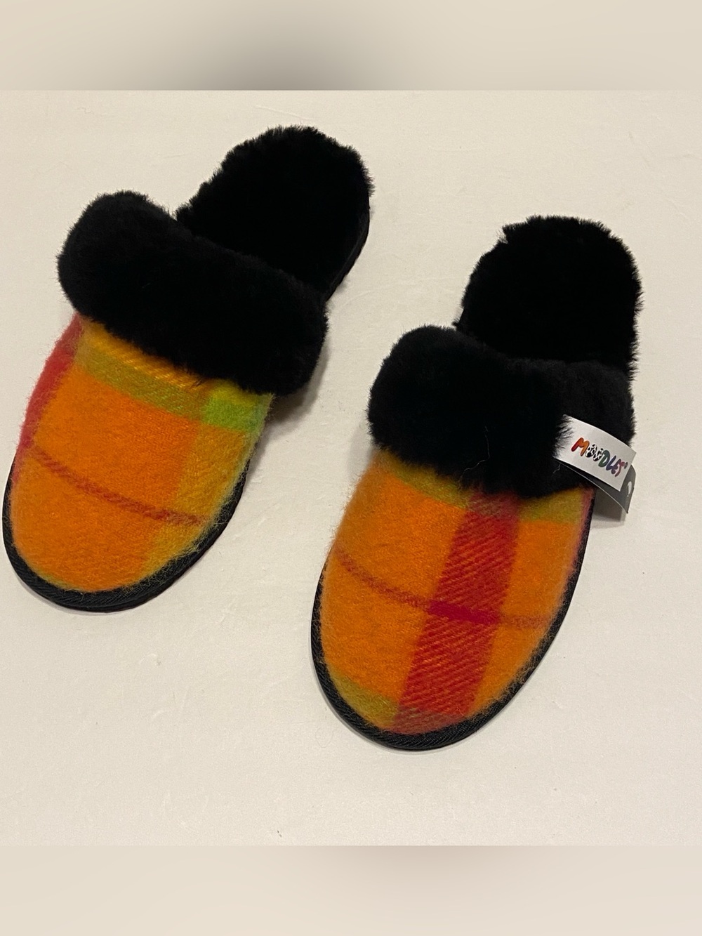 Furmoo Tart Moodles Sheepskin Slipper’s New Zealand NWTS Size 9 - 10 Large